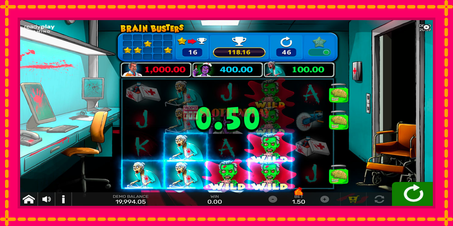 Brain Busters - automato com gráficos brilhantes, foto 3