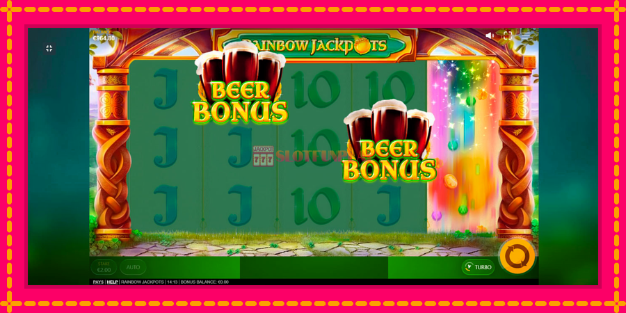 Rainbow Jackpots - automato com gráficos brilhantes, foto 8