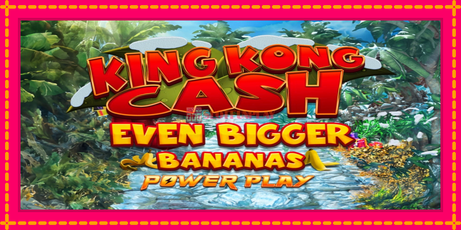 King Kong Cash Even Bigger Bananas Power Play - automato com gráficos brilhantes, foto 1