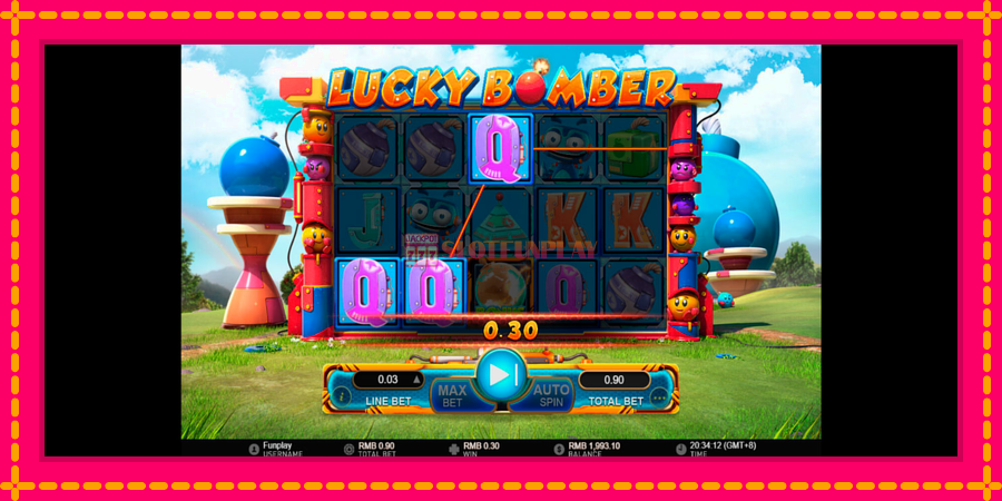 Lucky Bomber - automato com gráficos brilhantes, foto 5