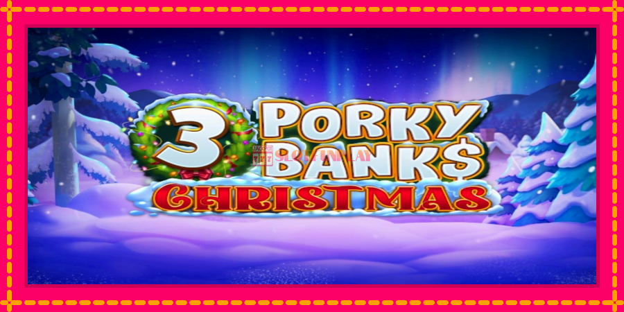 3 Porky Banks Christmas - automato com gráficos brilhantes, foto 1