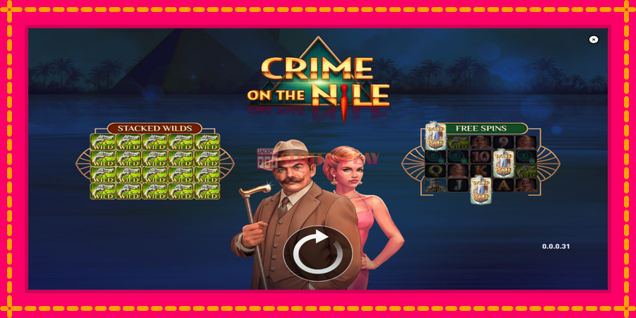 Crime on the Nile - automato com gráficos brilhantes, foto 1