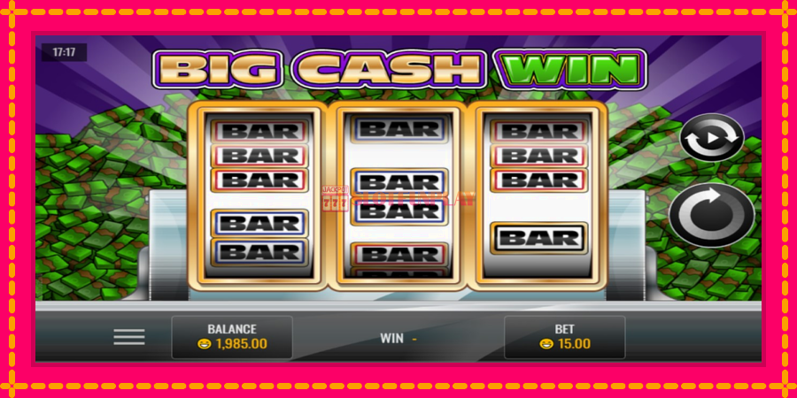 Big Cash Win - automato com gráficos brilhantes, foto 1