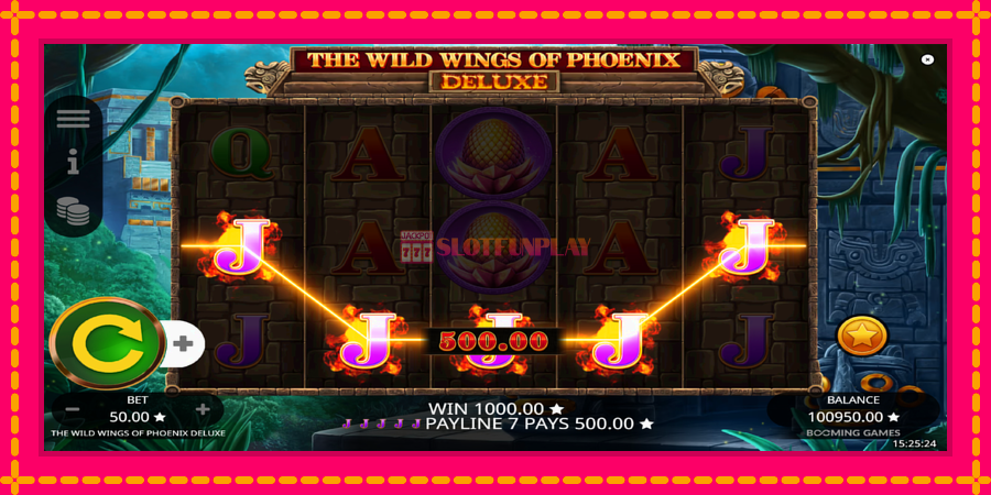 The Wild Wings of Phoenix Deluxe - automato com gráficos brilhantes, foto 4