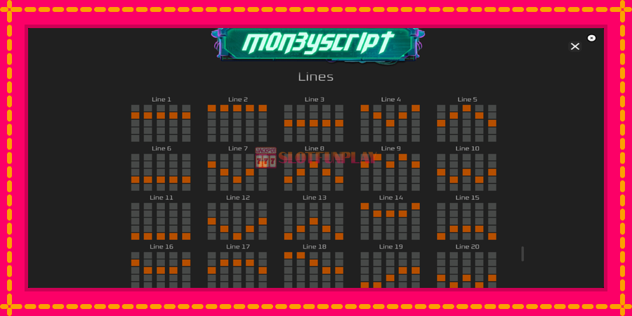 MoneyScript - automato com gráficos brilhantes, foto 7