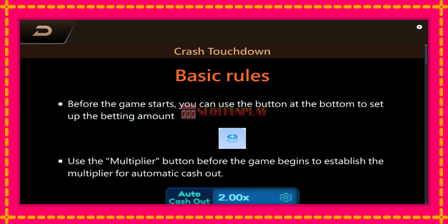 Crash Touchdown - automato com gráficos brilhantes, foto 6