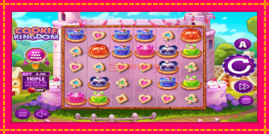 Cookie Kingdom - automato com gráficos brilhantes, foto 1