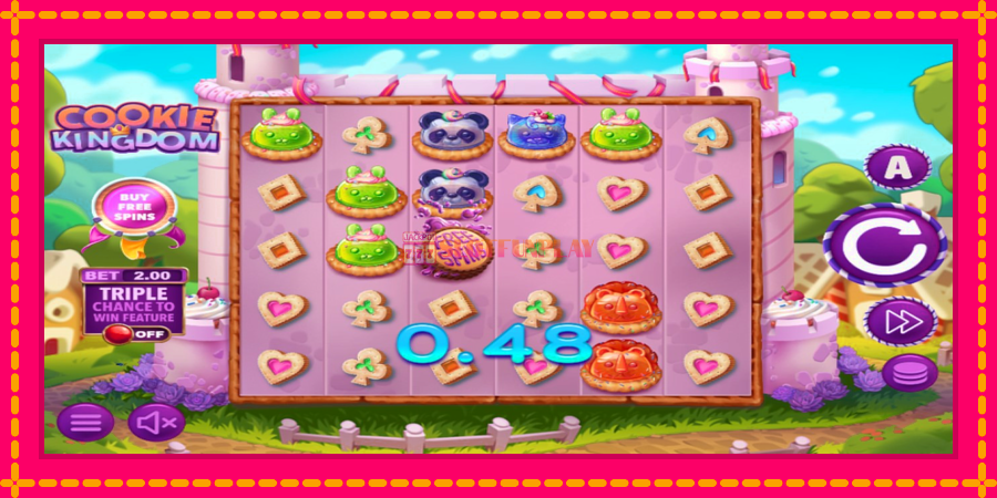 Cookie Kingdom - automato com gráficos brilhantes, foto 2