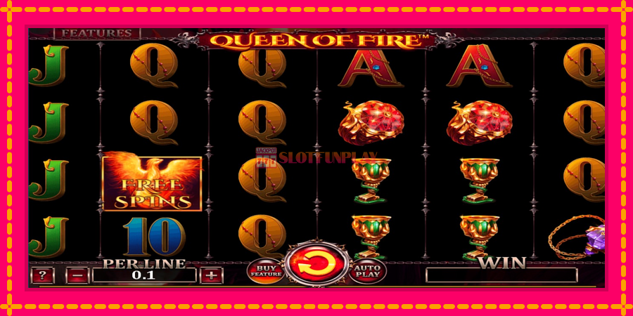 Queen Of Fire - Expanded Edition - automato com gráficos brilhantes, foto 2