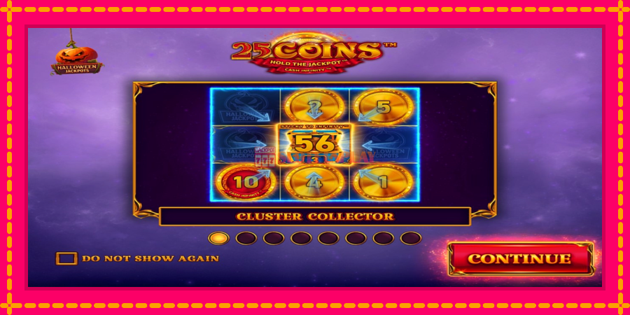 25 Coins Halloween Jackpots - automato com gráficos brilhantes, foto 1