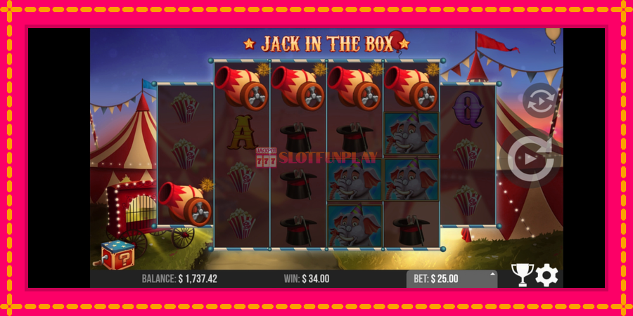 Jack in the Box - automato com gráficos brilhantes, foto 4