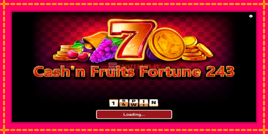 Cashn Fruits Fortune 243 - automato com gráficos brilhantes, foto 1