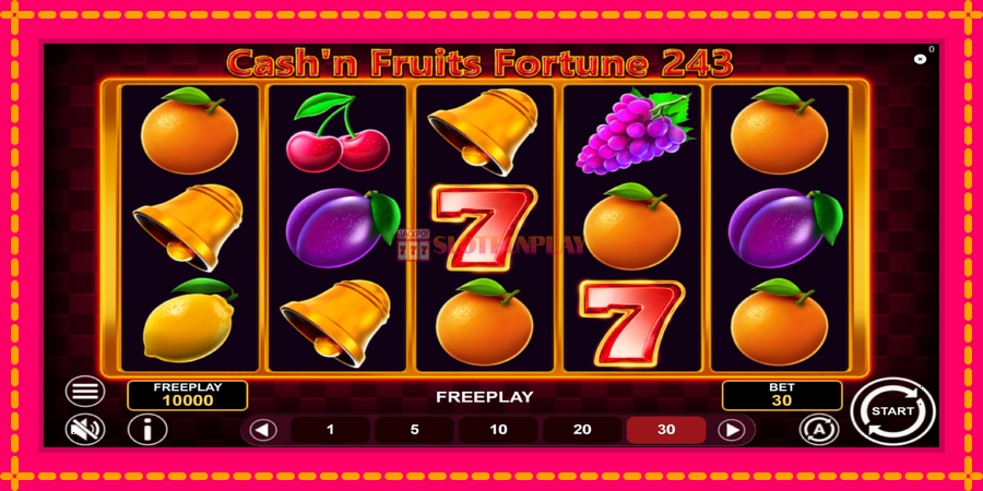 Cashn Fruits Fortune 243 - automato com gráficos brilhantes, foto 2