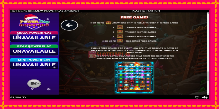 Hot Gems Xtreme PowerPlay Jackpot - automato com gráficos brilhantes, foto 6