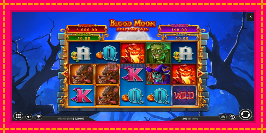 Blood Moon Hold and Win - automato com gráficos brilhantes, foto 1