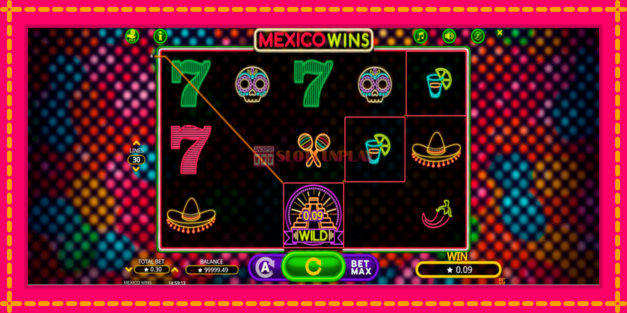 Mexico Wins - automato com gráficos brilhantes, foto 2