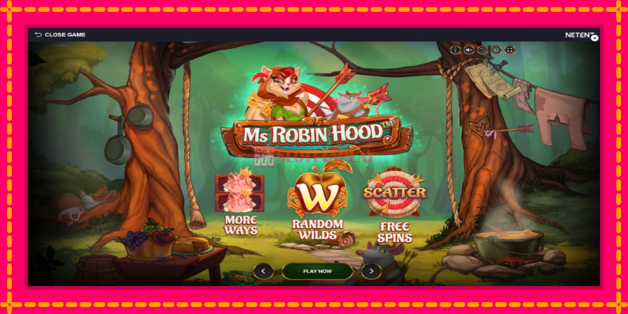 Ms Robin Hood - automato com gráficos brilhantes, foto 1