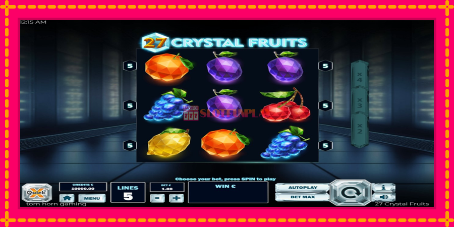 27 Crystal Fruits - automato com gráficos brilhantes, foto 2