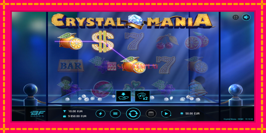 Crystal Mania - automato com gráficos brilhantes, foto 2