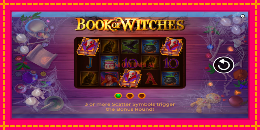 Book of Witches - automato com gráficos brilhantes, foto 1