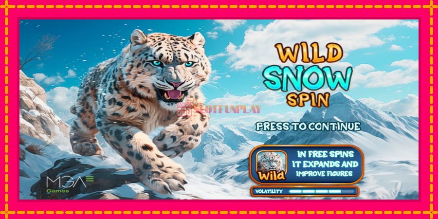 Wild Snow Spin - automato com gráficos brilhantes, foto 1