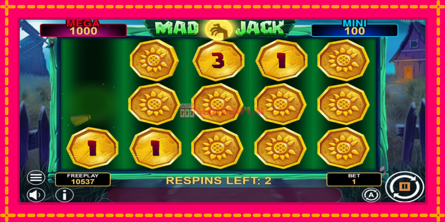 Mad Jack Hold & Win - automato com gráficos brilhantes, foto 3