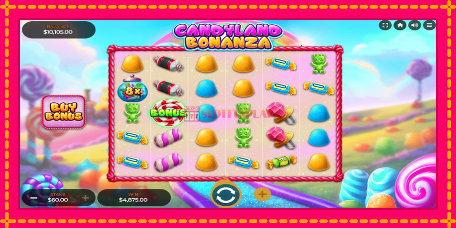 Candyland Bonanza - automato com gráficos brilhantes, foto 1