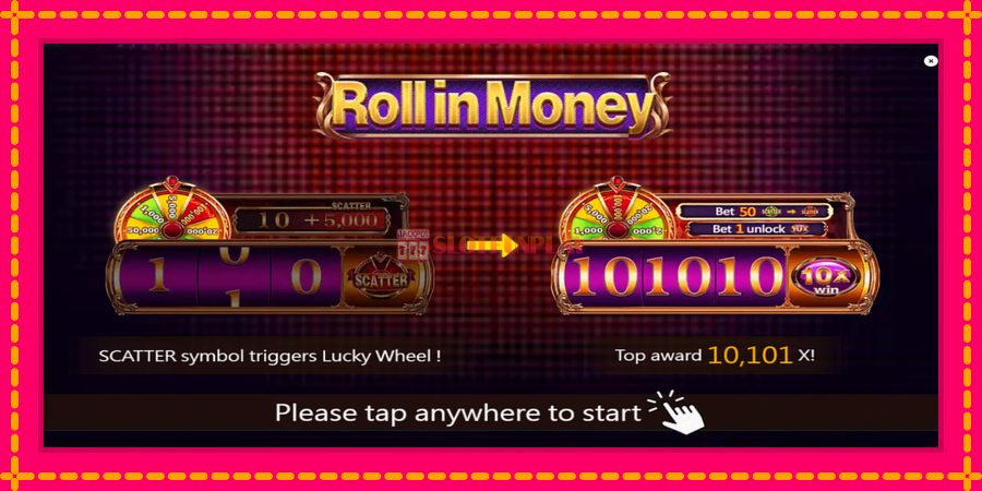 Roll in Money - automato com gráficos brilhantes, foto 1